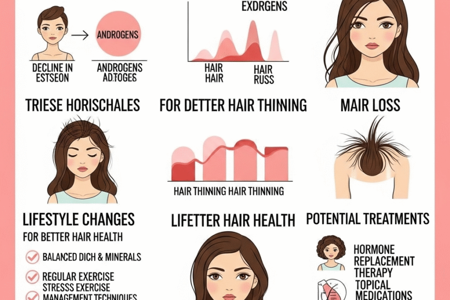 How Menopause Affects Hair Loss and What You Can Do About It