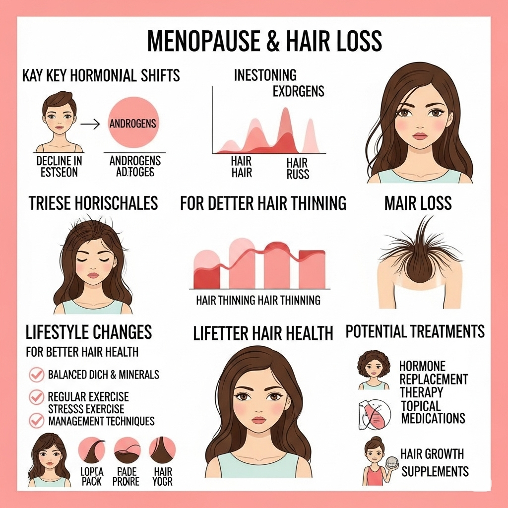 How Menopause Affects Hair Loss and What You Can Do About It