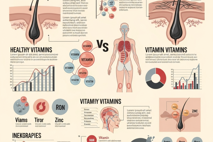The Connection Between Vitamin Deficiency and Hair Loss
