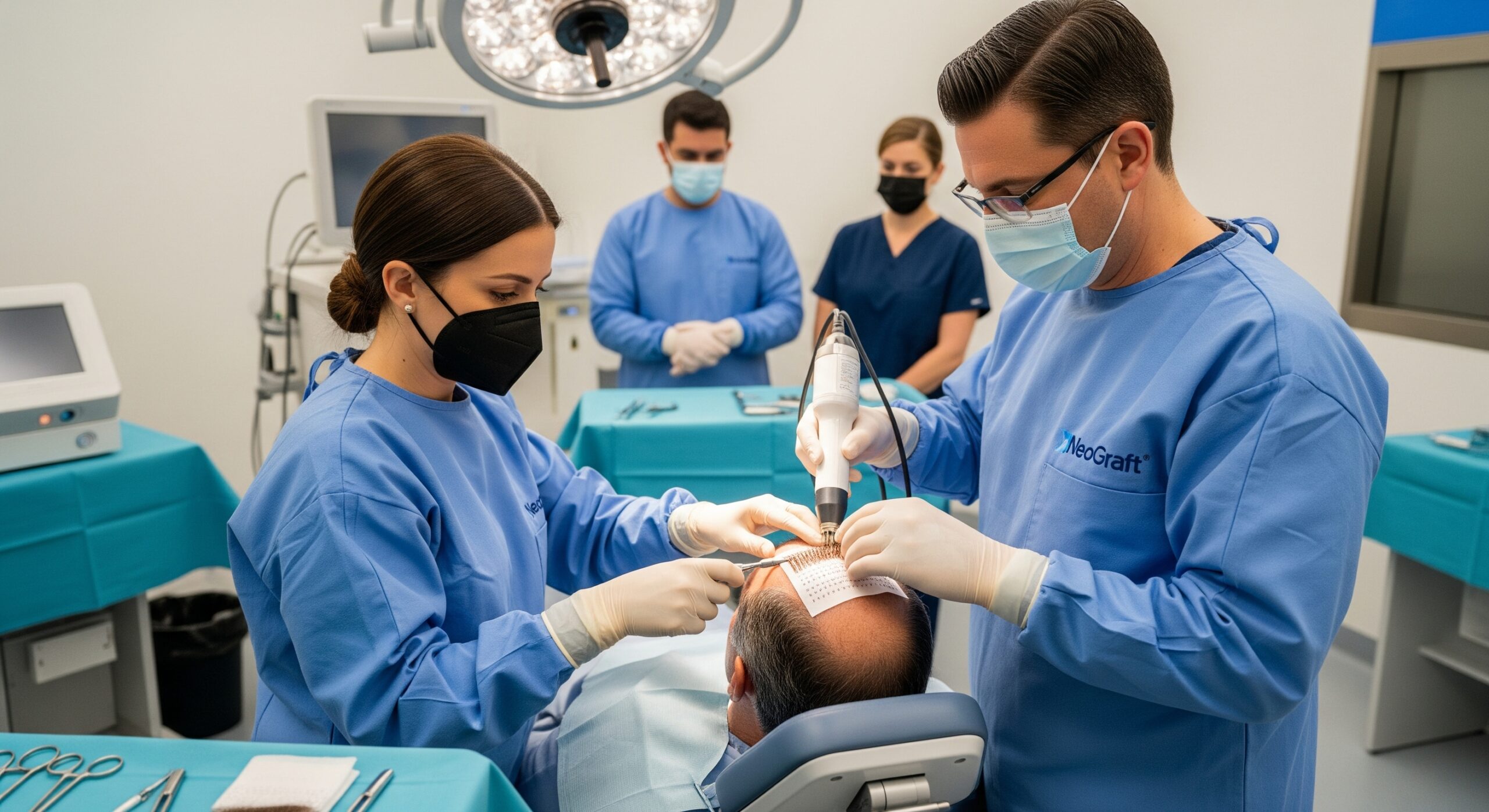 FUE hair transplant for Manhattan Beach patients at ZMDHair