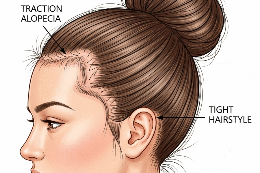How Hairstyles Can Contribute to Hair Loss (and What to Avoid)