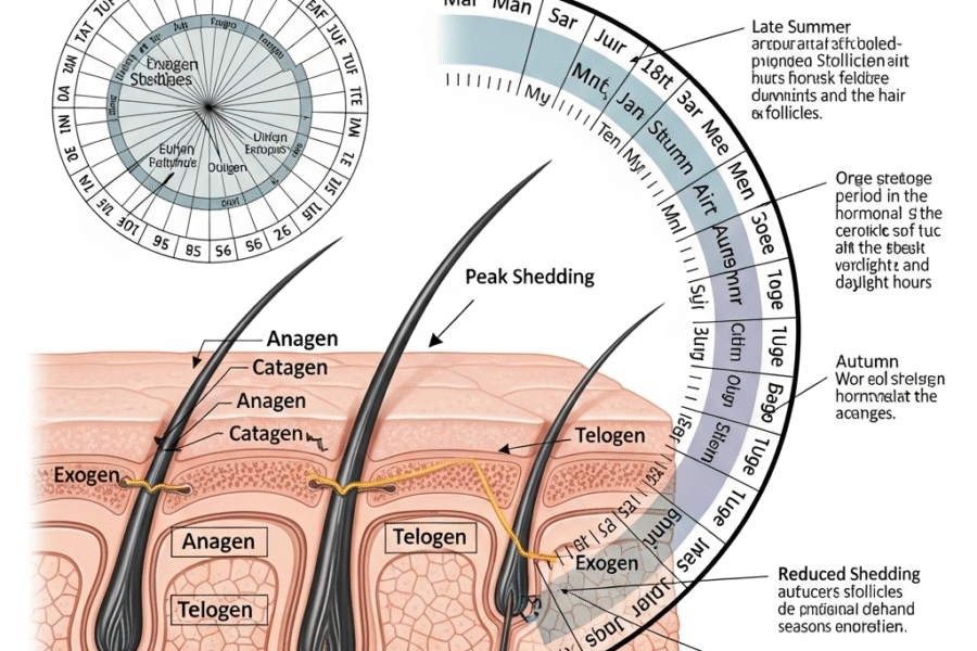 Is Hair Loss Seasonal? Understanding Hair Shedding Cycles Throughout the Year