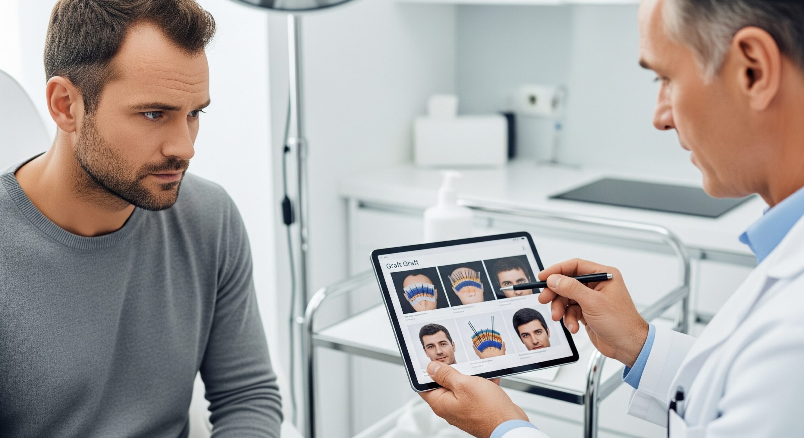 Hairline Lowering Surgery for West Hollywood Patients