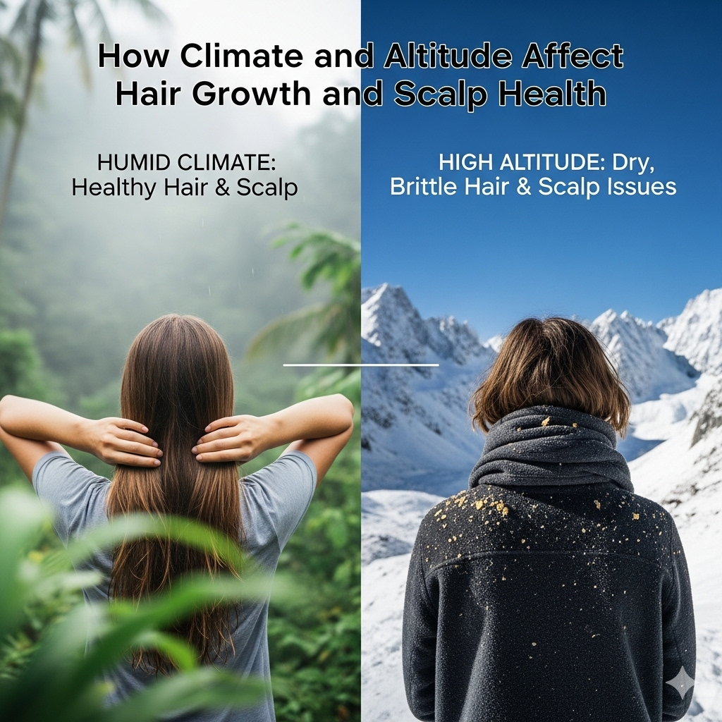How Climate and Altitude Affect Hair Growth and Scalp Health