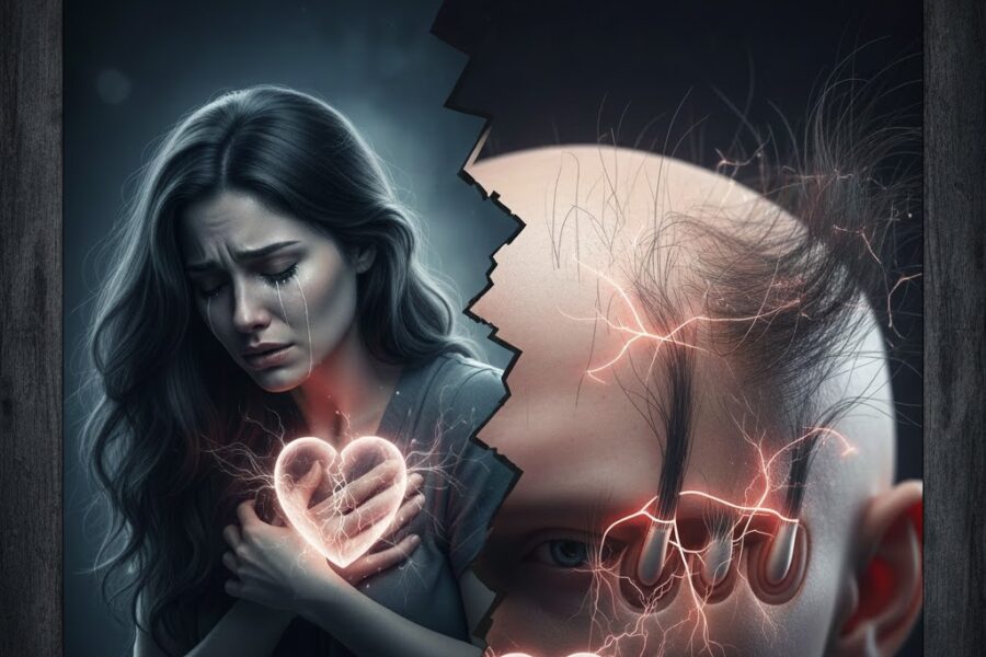 Emotional trauma can trigger sudden hair loss. Learn how stress, heartbreak, and grief affect follicles and what you can do.