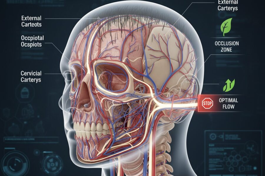 The Hidden Role of Ear and Neck Circulation in Crown Density Decline