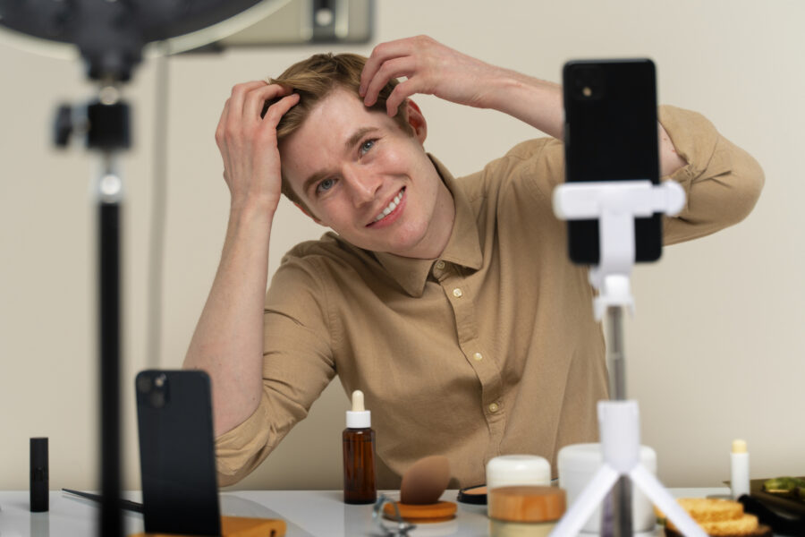 influencer marketing hair loss