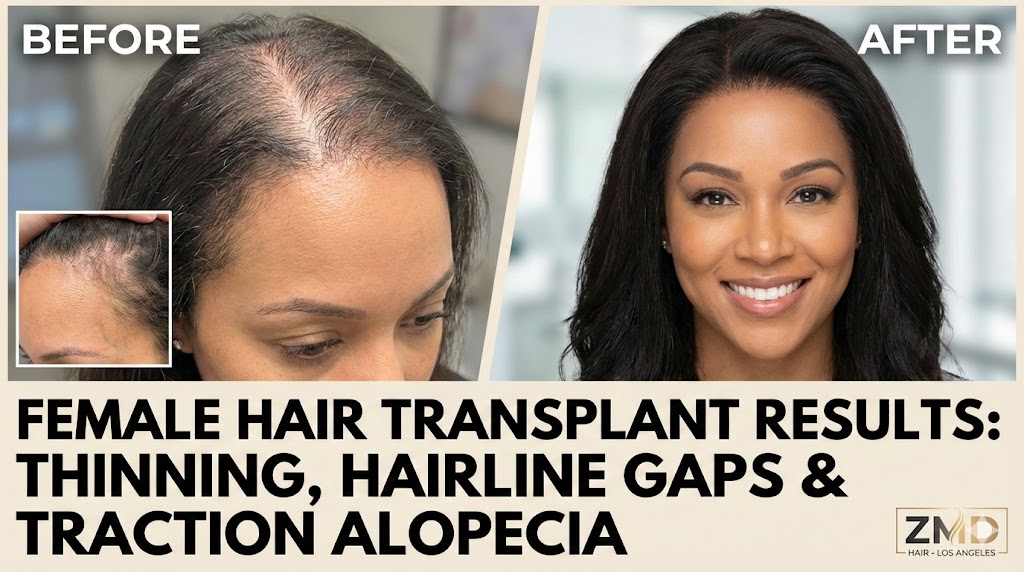 beard transplant for Culver City patients at ZMDHair
